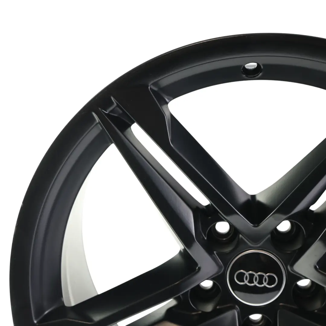 Light Alloy Rim Black 18" 8.5J ET:29 to Audi A5 S5 F5 Wheel with Part number 8W0601025DE Audi A5 S5 F5 Wheel Light Alloy Rim Black 18" 8.5J ET:29 - SKU 8W0601025DE-7 - Part number 8W0601025DE