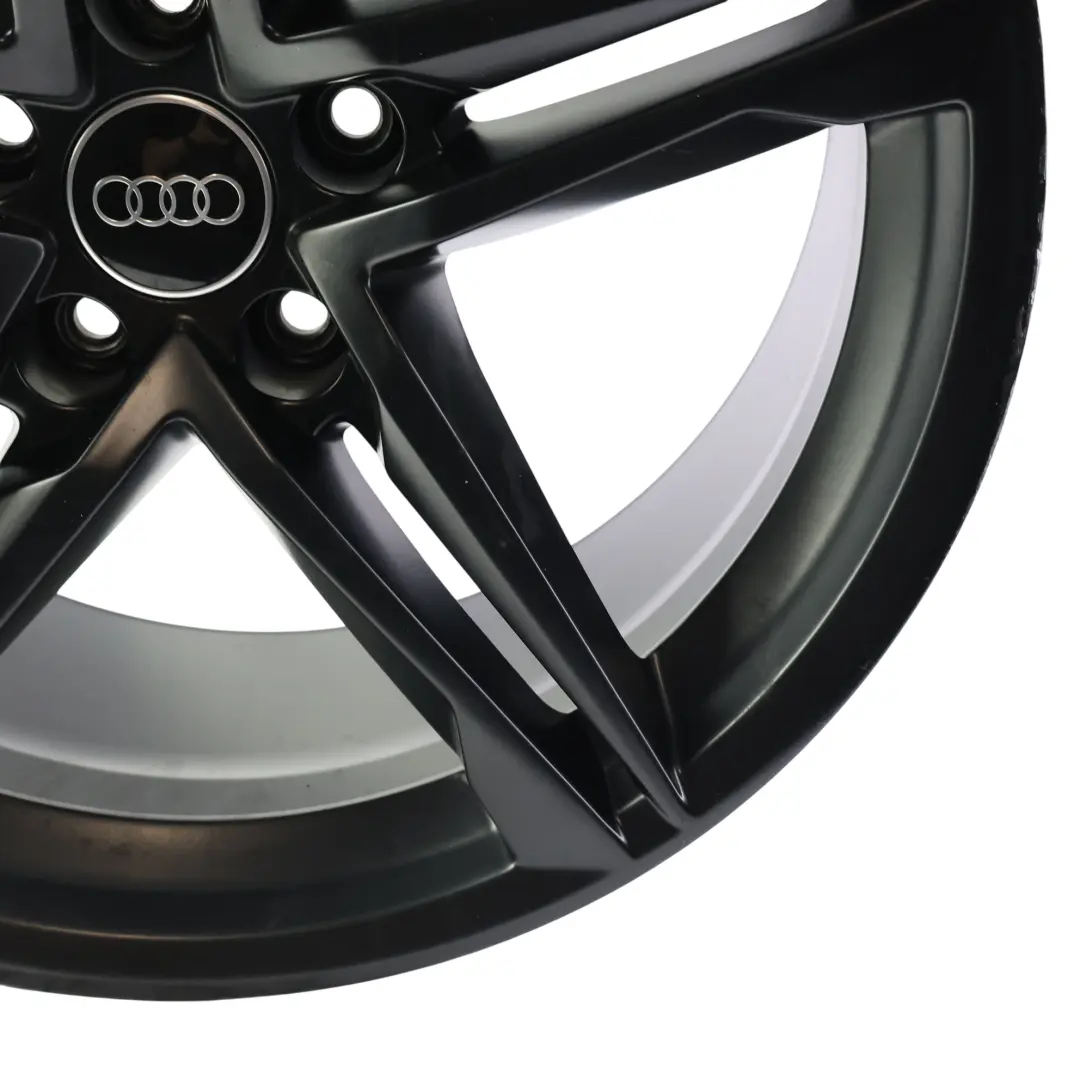 Light Alloy Rim Black 18" 8.5J ET:29 to Audi A5 S5 F5 Wheel with Part number 8W0601025DE Audi A5 S5 F5 Wheel Light Alloy Rim Black 18" 8.5J ET:29 - SKU 8W0601025DE-8 - Part number 8W0601025DE