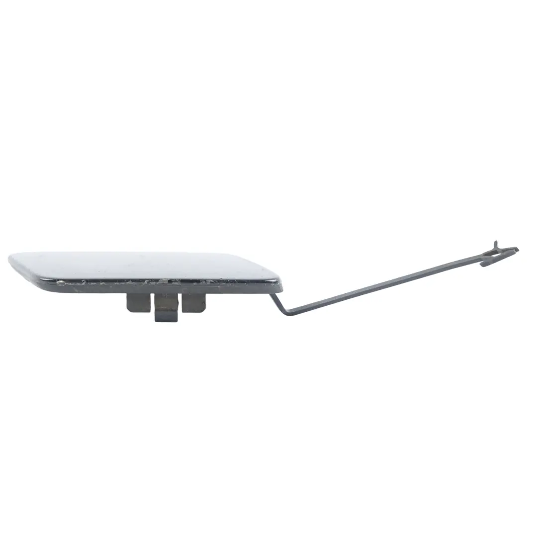 Audi A4 B9 Front Bumper Tow Eye Cover Brilliant Black Metallic - Y9B - SKU 8W0807241-BBL - Part number 8W0807241