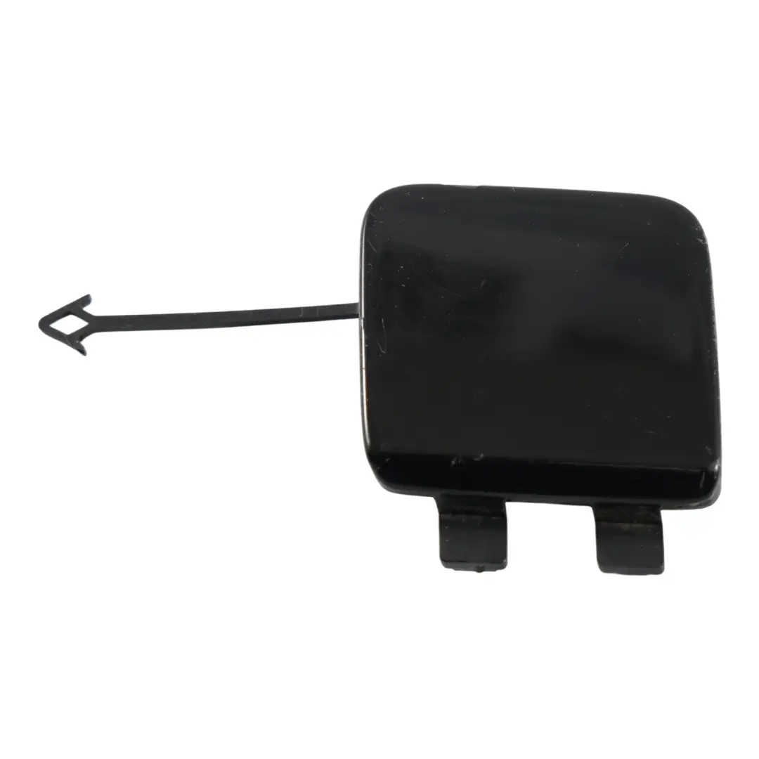 Coperchio Gancio Traino Paraurti Posteriore Nero Brillante Y9B per Audi A4 B9 con numero di parte 8W5807441A Audi A4 B9 Coperchio Gancio Traino Paraurti Posteriore Nero Brillante Y9B - SKU 8W5807441A-BBL - Numero di parte 8W5807441A