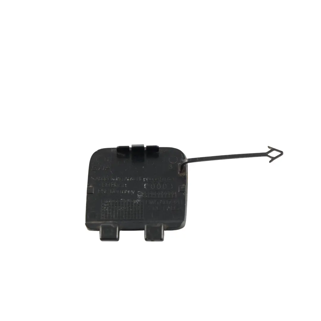 Audi A4 B9 Anhängerkupplung Abdeckung Klappe Hinten Brillantschwarz Y9B - SKU 8W5807441A-BBL - Teilenummer 8W5807441A