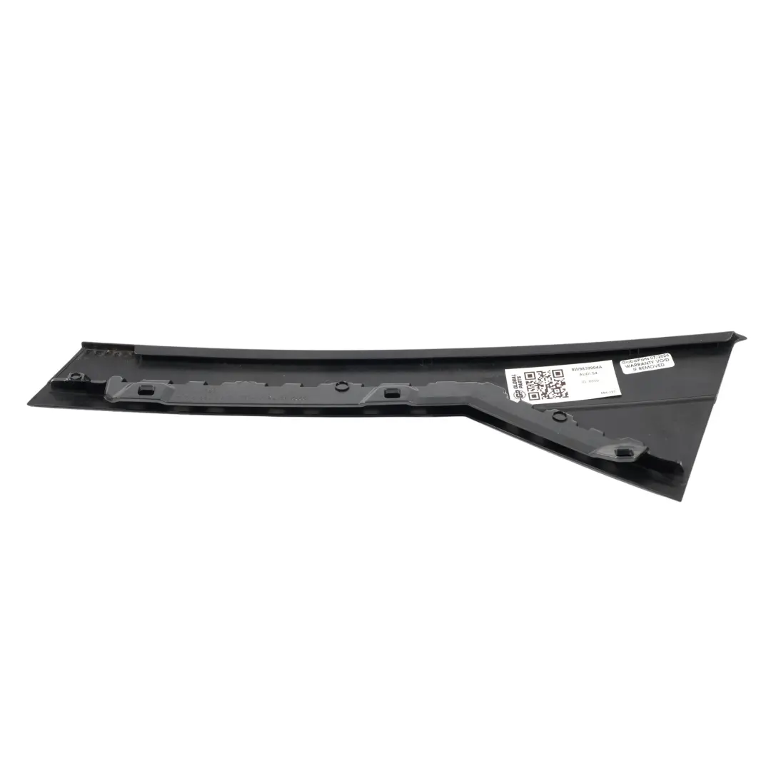 Exterior C Pillar Trim Rear Right O/S Gloss Black to Audi A4 B9 A4 S4 8W with Part number 8W9839904A Audi A4 B9 A4 S4 8W Exterior C Pillar Trim Rear Right O/S Gloss Black - SKU 8W9839904A - Part number 8W9839904A
