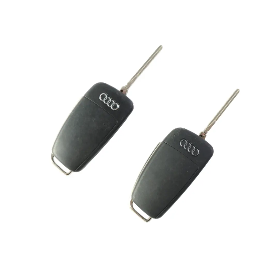 Audi A1 8X A5 8T Funkschlüssel Klappschlüssel 3 Tasten Set x2 - SKU 8X0837220D-1 - Teilenummer 8X0837220D