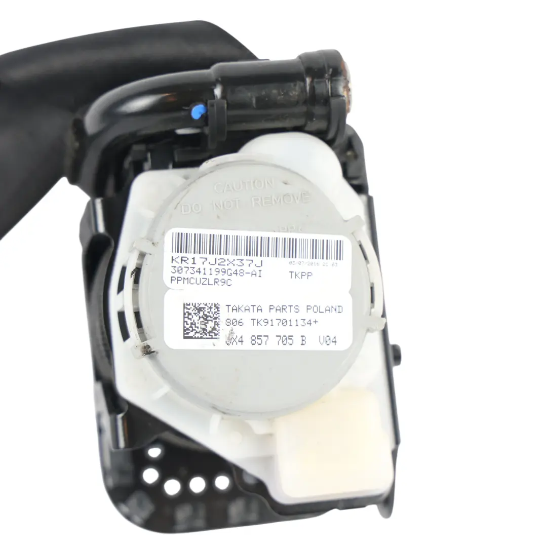 Audi A1 8X Front Seat Belt Seatbelt Left N/S - SKU 8X4857705B - Part number 8X4857705B