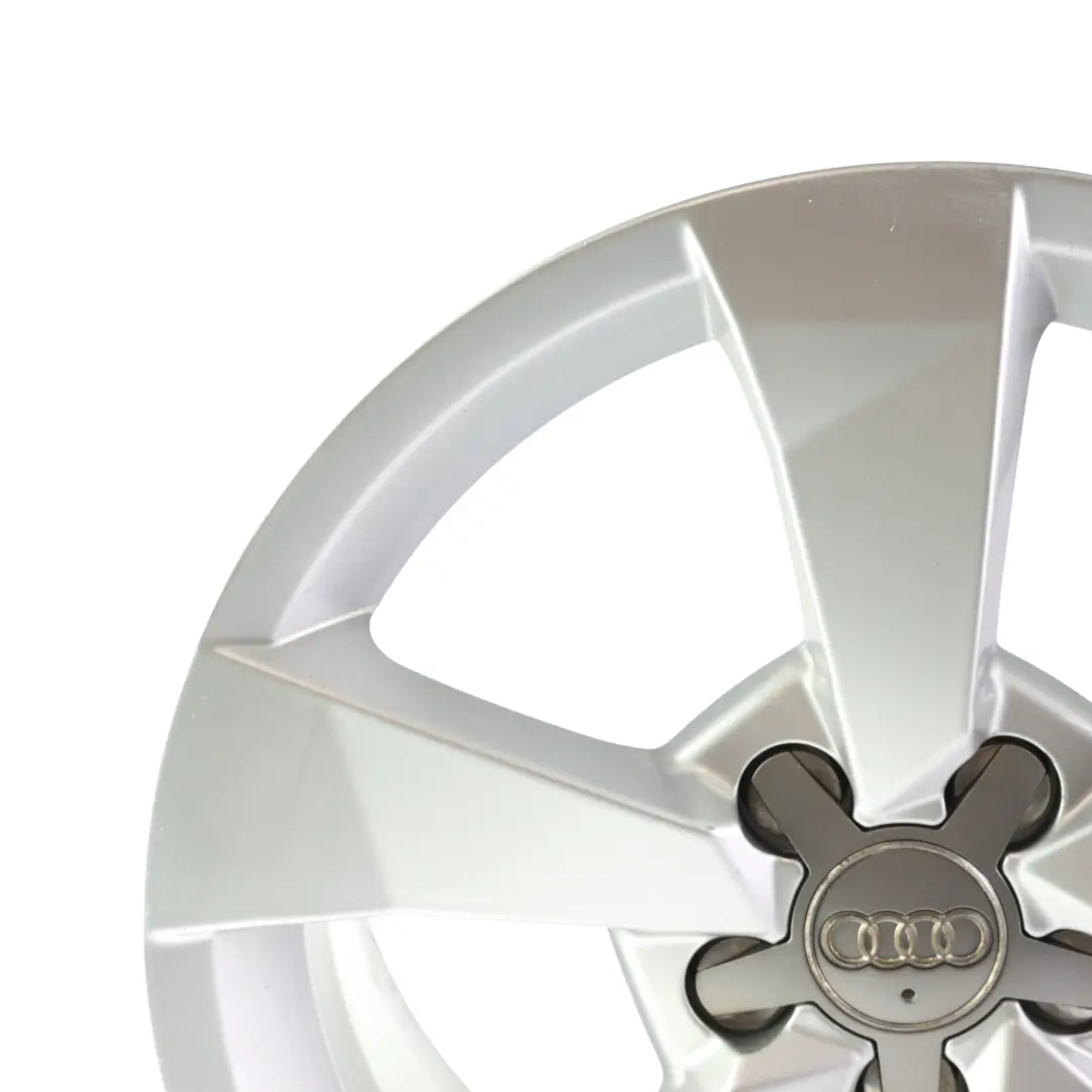 Alloy Wheel Rim 16" 7J ET:34 Star Spoke to Audi A1 8X Silver with Part number 8XA601025A Audi A1 8X Silver Alloy Wheel Rim 16" 7J ET:34 Star Spoke - SKU 8XA601025A-1 - Part number 8XA601025A