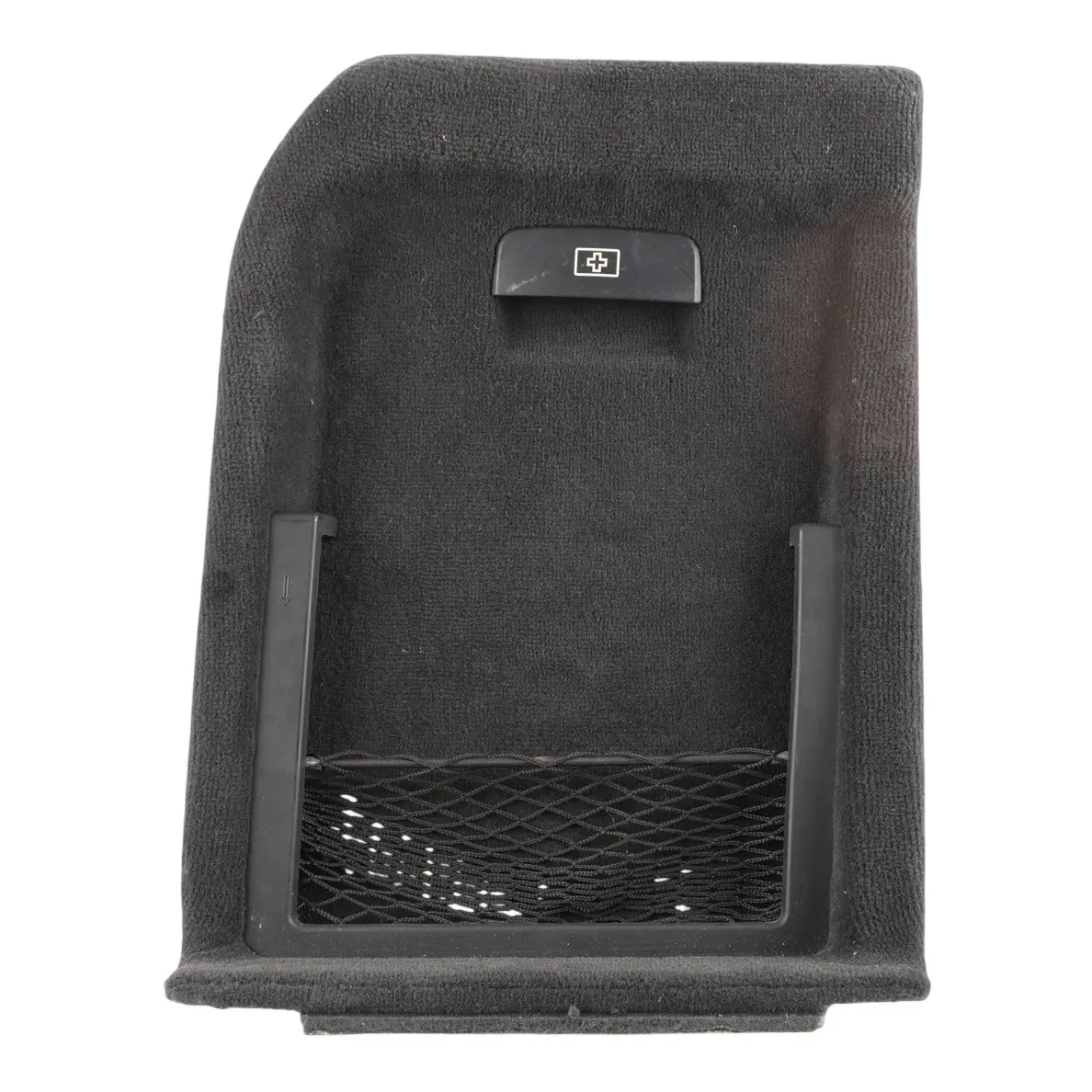 BMW X5 E70 Trunk Trim Cover Carpet Flap Rear Left N/S Black 9115619