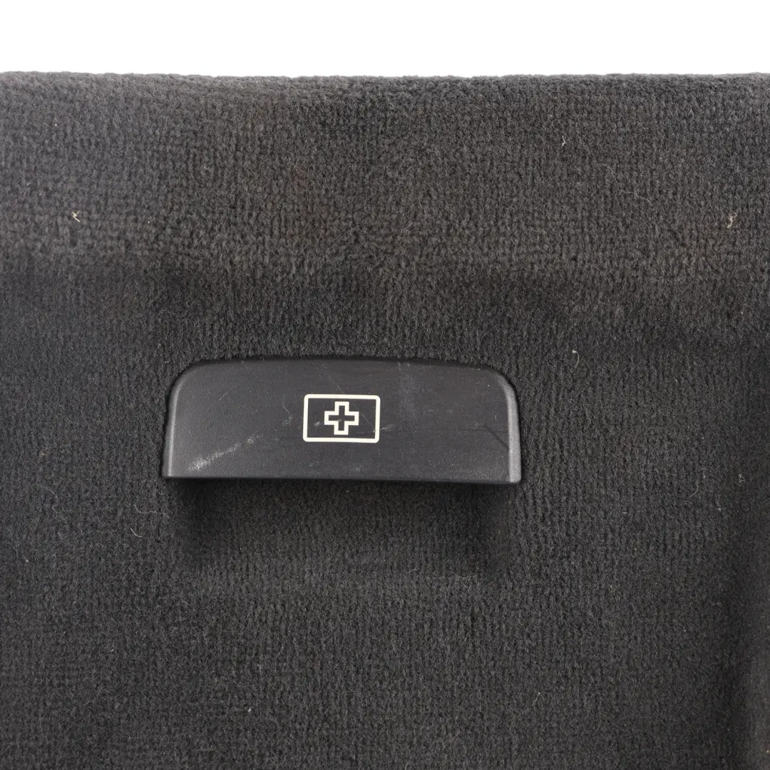 BMW X5 E70 Trunk Trim Cover Carpet Flap Rear Left N/S Black - SKU 9115619-1 - Part number 9115619