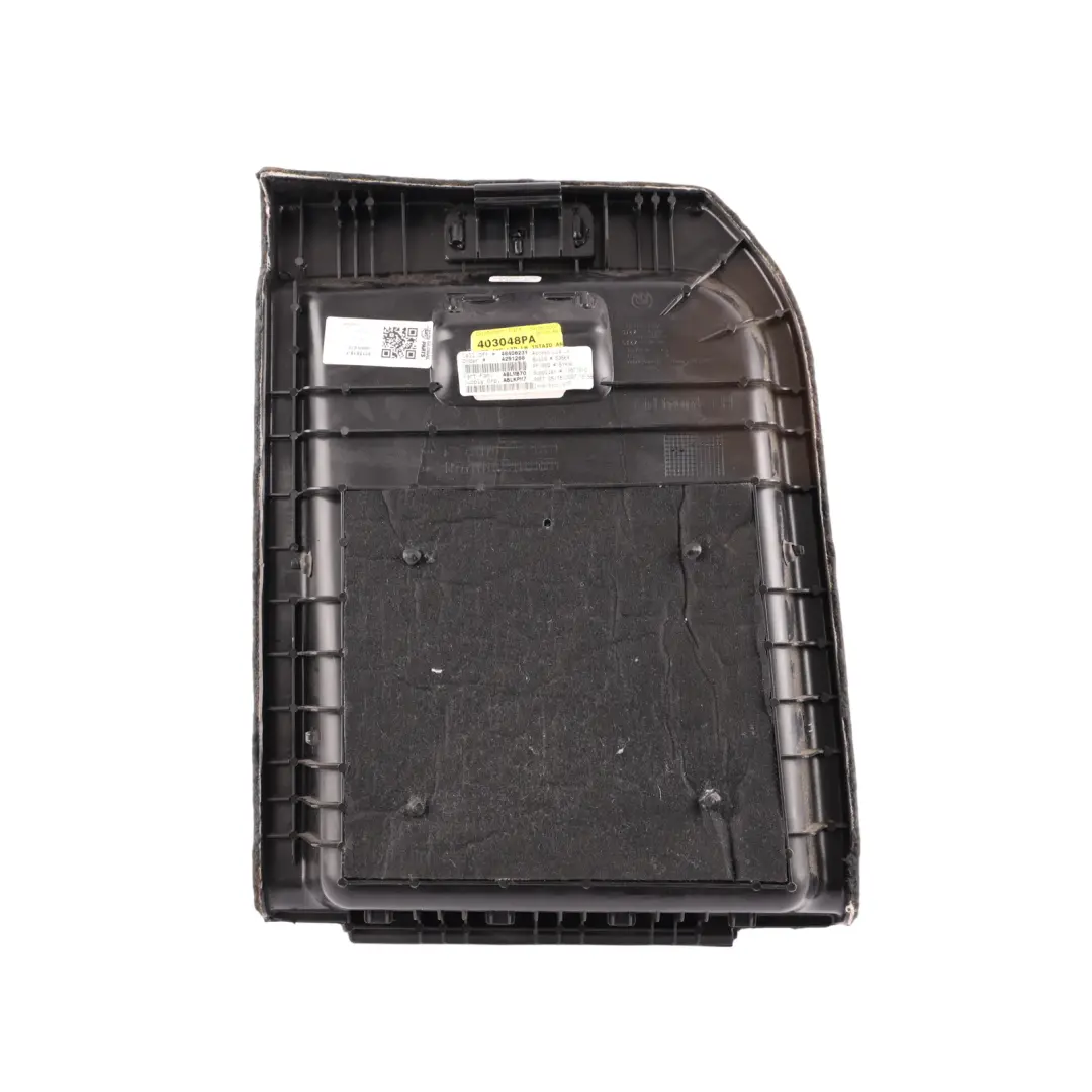 BMW X5 E70 Trunk Trim Cover Carpet Flap Rear Left N/S Black - SKU 9115619-1 - Part number 9115619
