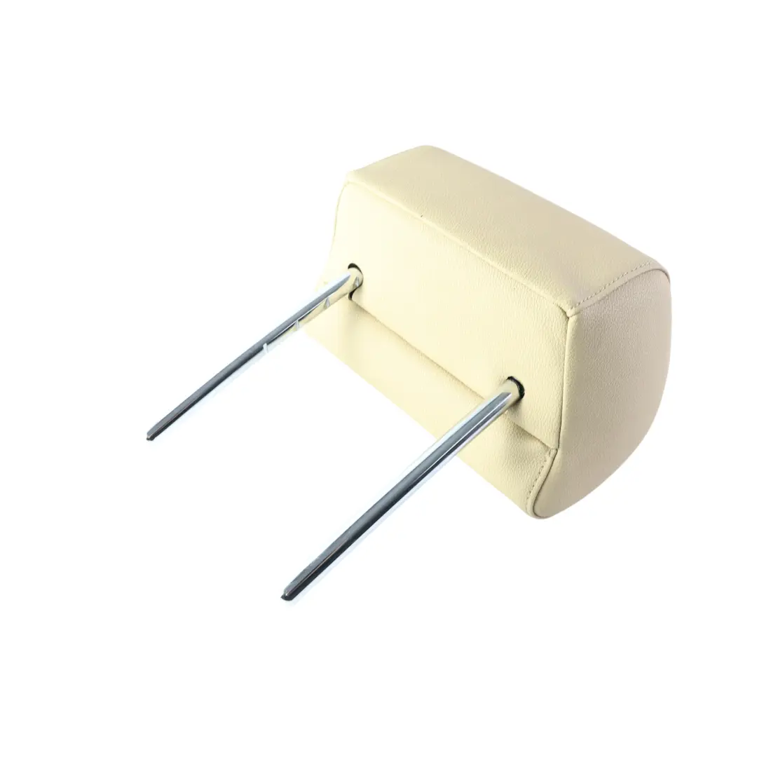 Headrest Imitation Leather Beige Left Right N/O/S to BMW E60 LCI Rear Seat with Part number 9136990 BMW E60 LCI Rear Seat Headrest Imitation Leather Beige Left Right N/O/S - SKU 9136990 - Part number 9136990