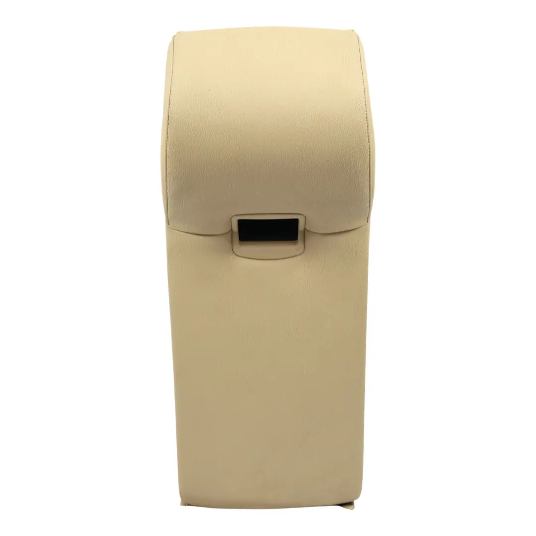 Bench Center Armrest Imitation Leather Beige to BMW E60 LCI Rear Seat with Part number 9136992 BMW E60 LCI Rear Seat Bench Center Armrest Imitation Leather Beige - SKU 9136992 - Part number 9136992