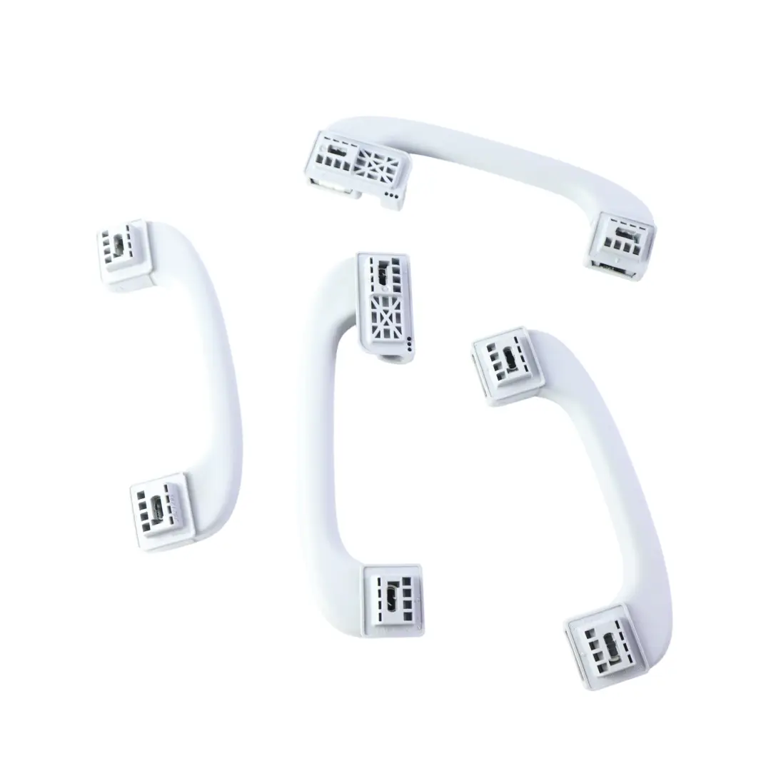 BMW E90 E91 Set Manijas Interiores Techo Delanteras Traseras Gris 9143522 - SKU 9143541-2 - Número de pieza 9143541
