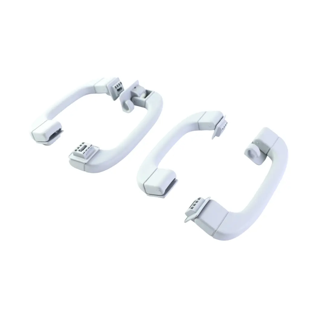 Set Interior Grab Handle Roof Front Rear Alaskagrau Grey 9143522 to BMW E90 E91 with Part number 9143541 BMW E90 E91 Set Interior Grab Handle Roof Front Rear Alaskagrau Grey 9143522 - SKU 9143541-2 - Part number 9143541
