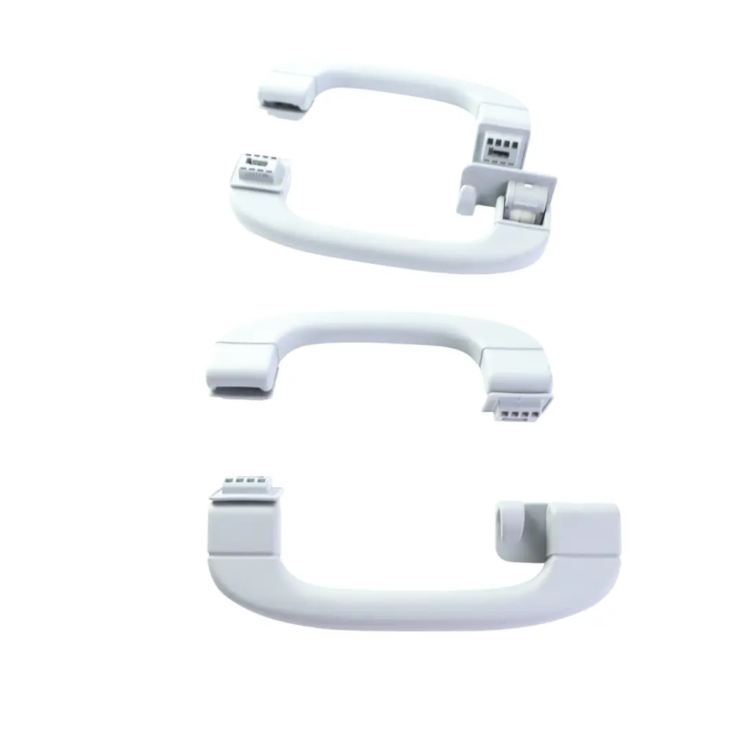 BMW E90 E91 Set Interior Grab Handle Roof Front Rear Alaskagrau Grey 9143522 - SKU 9143541-2 - Part number 9143541