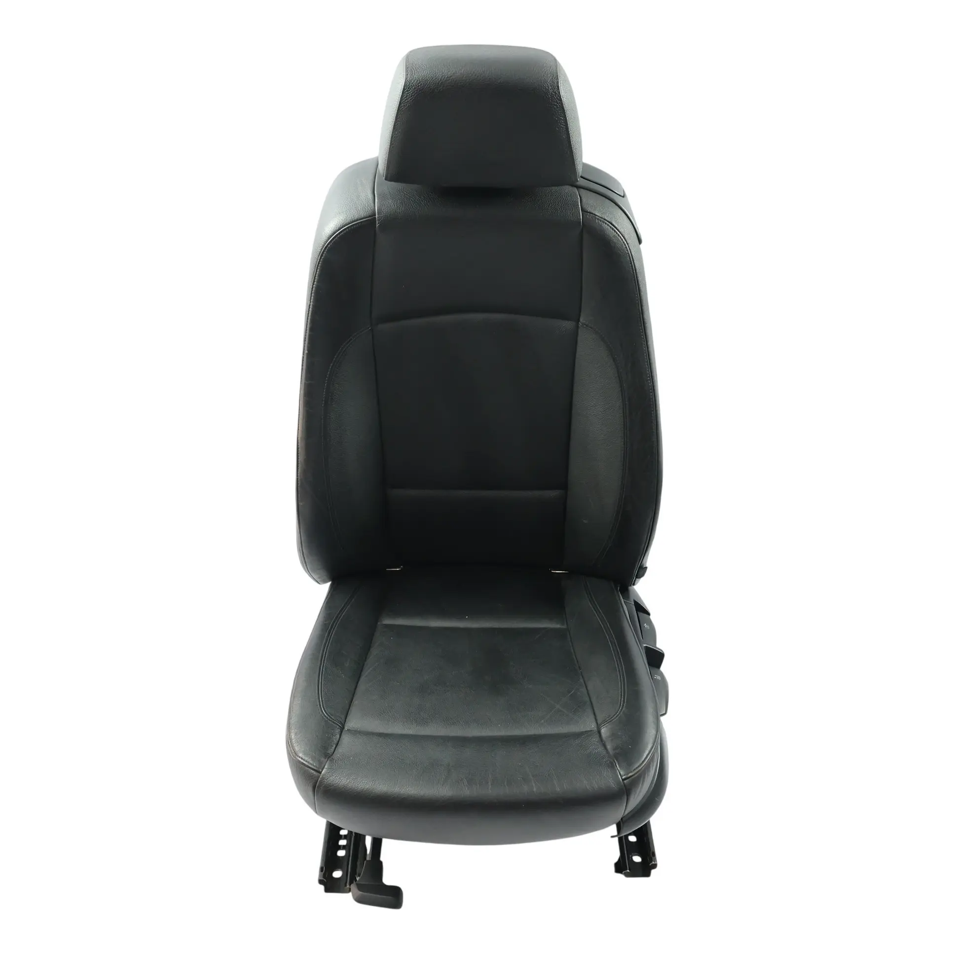 BMW E88 Asiento Delantero Izquierdo Eléctrico Cuero Negro Boston 9145473