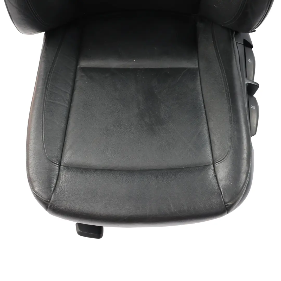 BMW E88 Front Seat Left N/S Electric Black Leather Boston - SKU 9145473-1 - Part number 9145473