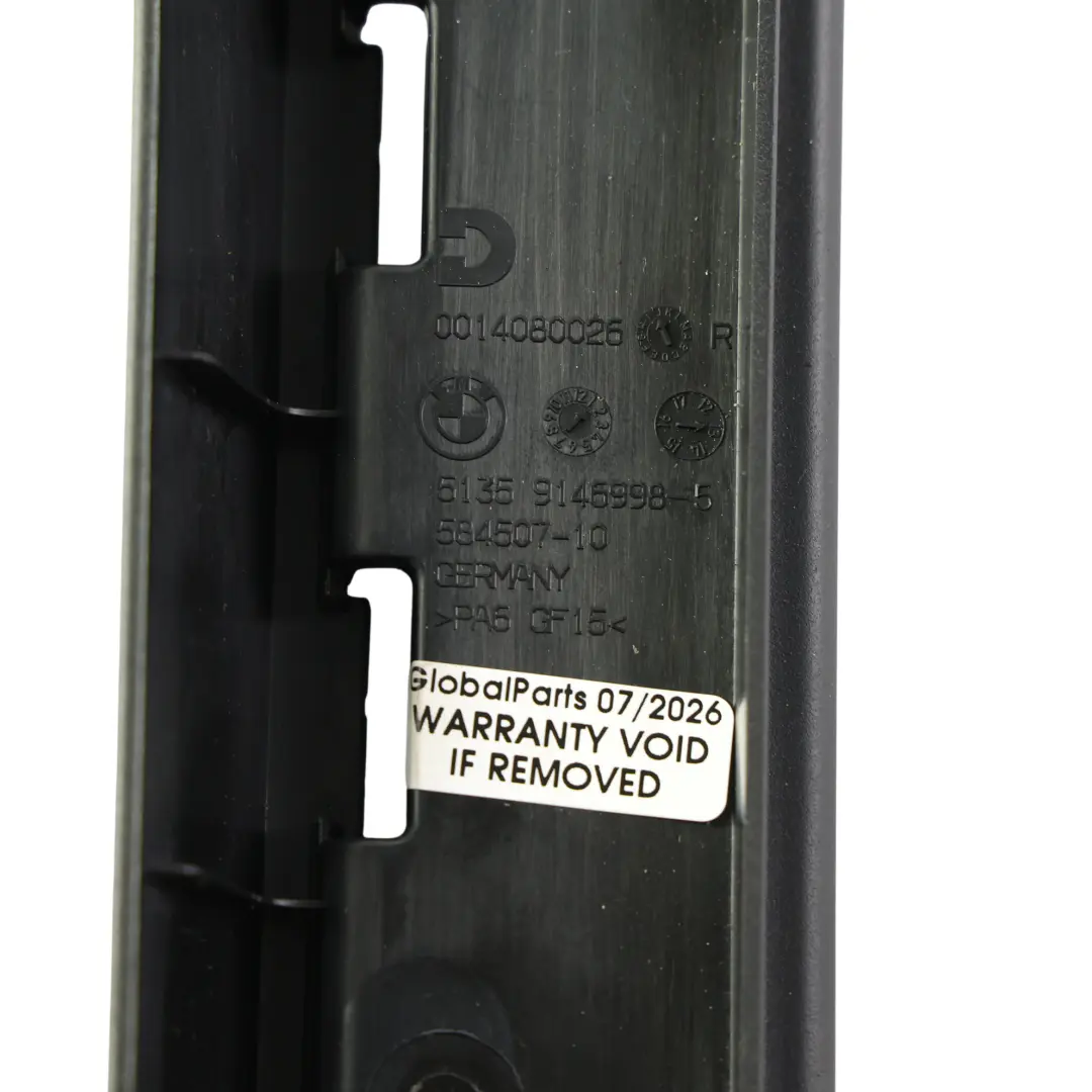 BMW F01 Rear Door Electric Sunblind Roller Adapter Right O/S - SKU 9146998 - Part number 9146998
