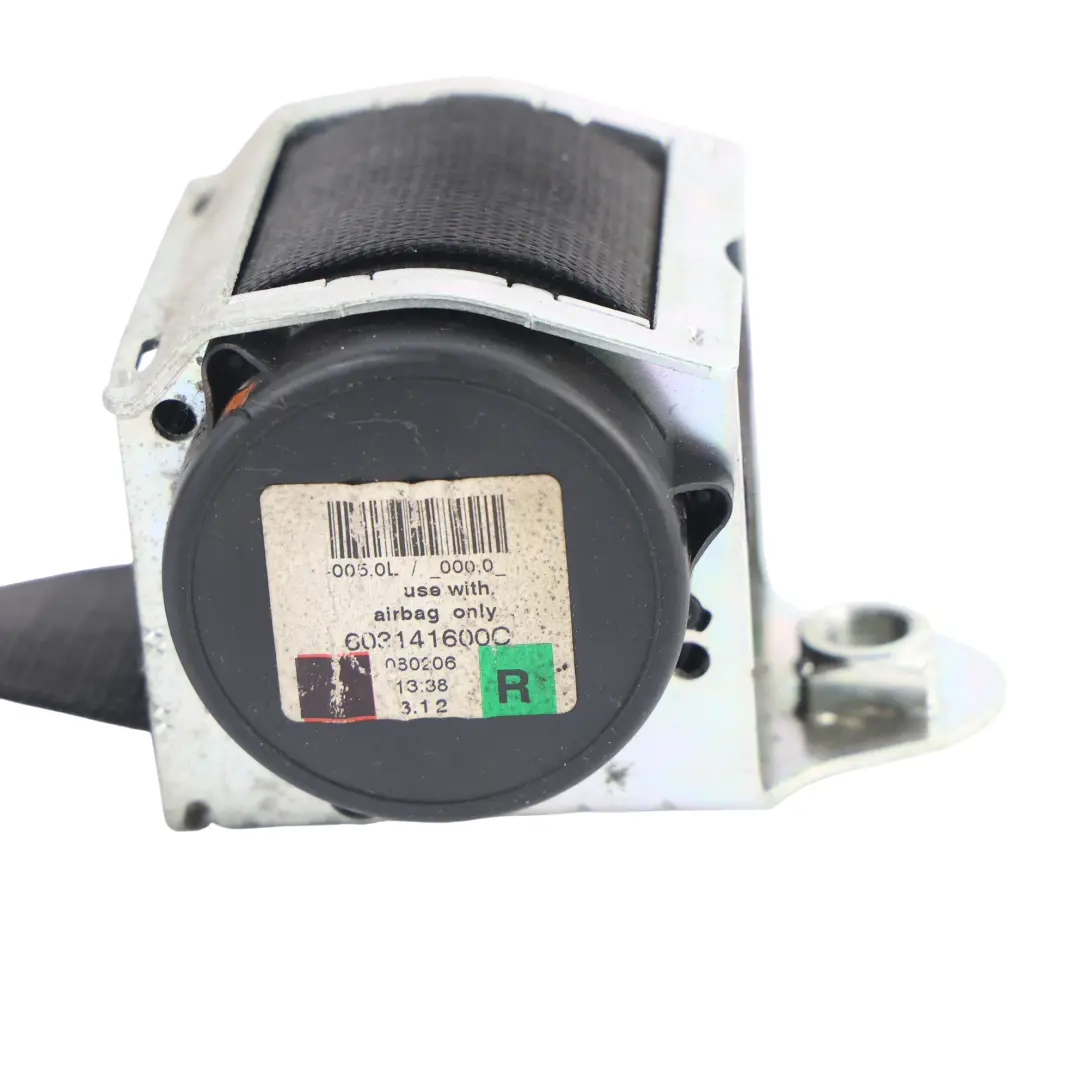 Pas Bezpieczeństwa Czarny Przedni Prawy do Mini Cooper S R52 Cabriolet o numerze 9147858 Mini Cooper S R52 Cabriolet Pas Bezpieczeństwa Czarny Przedni Prawy - SKU 9147858 - Numer Części 9147858