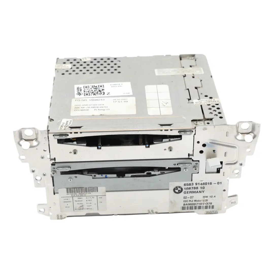 Professional CCC DVD Navigation System Controller to BMW E90 E91 E92 with Part number 9148016 BMW E90 E91 E92 Professional CCC DVD Navigation System Controller - SKU 9148016-2 - Part number 9148016