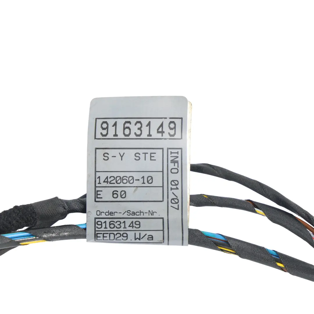 BMW E60 E61 Türkabelbaum Kabel Hinten Links Rechts - SKU 9163149 - Teilenummer 9163149