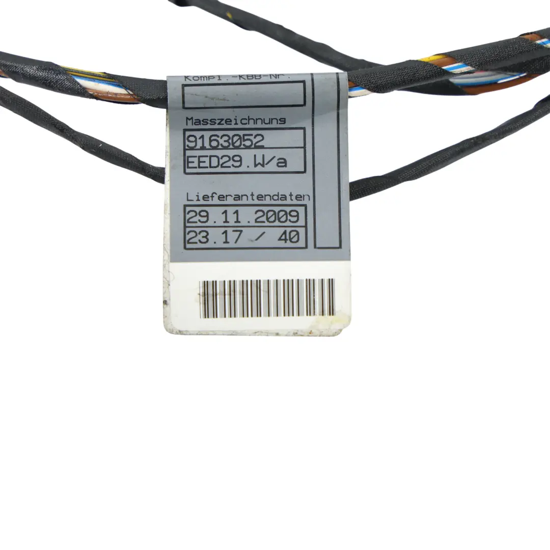 BMW E60 E61 Door Wiring Harness Loom Cable Rear Left Right N/O/S - SKU 9163149 - Part number 9163149