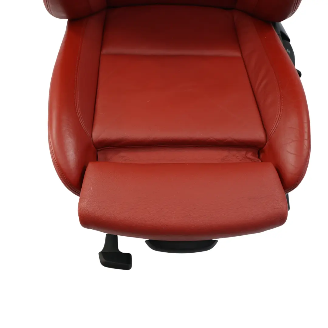 BMW E82 Front Seat M Sport Heated Electric Left N/S Leather Boston Korall Red - SKU 9164943-3 - Part number 9164943