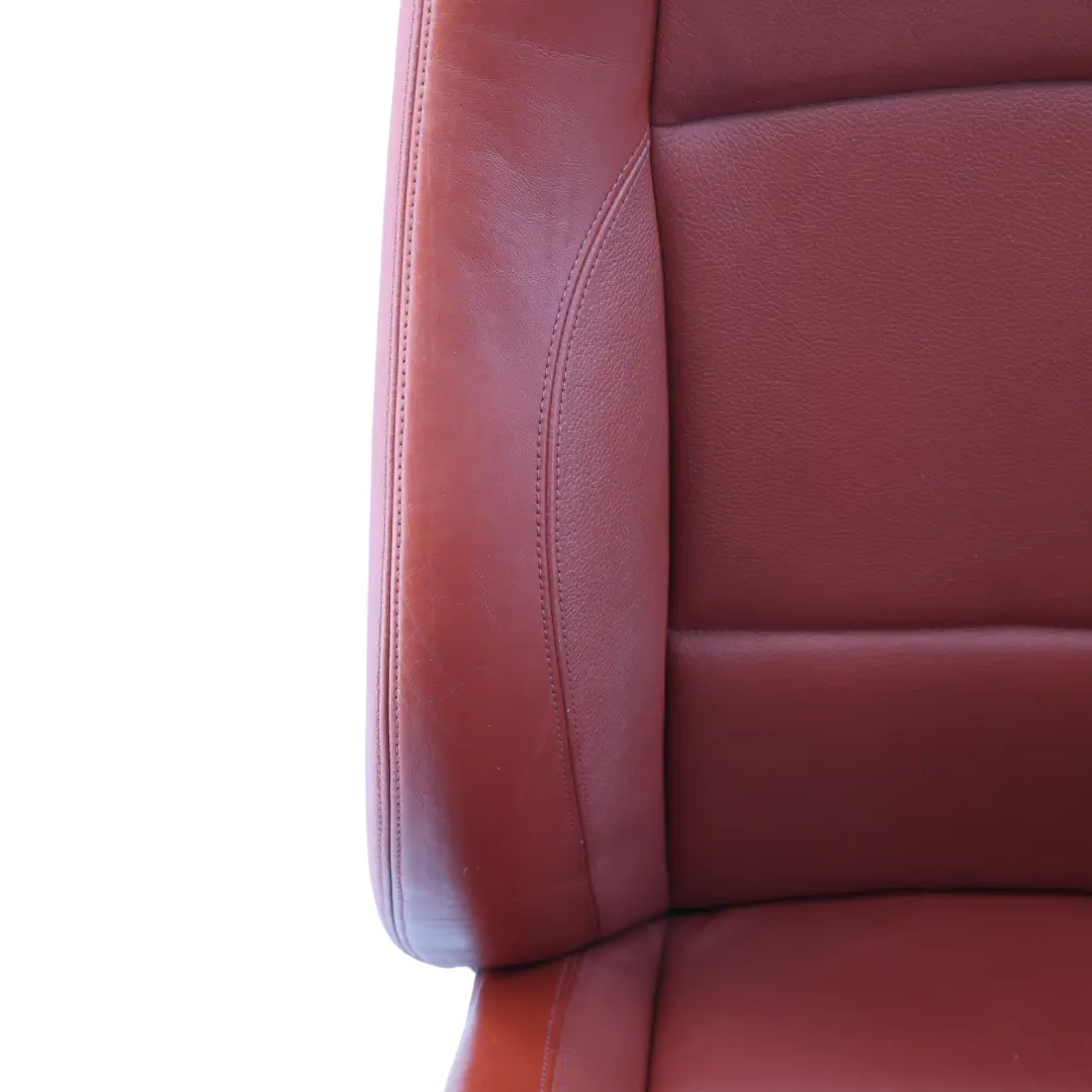 BMW E82 Front Seat M Sport Heated Electric Left N/S Leather Boston Korall Red - SKU 9164943-3 - Part number 9164943