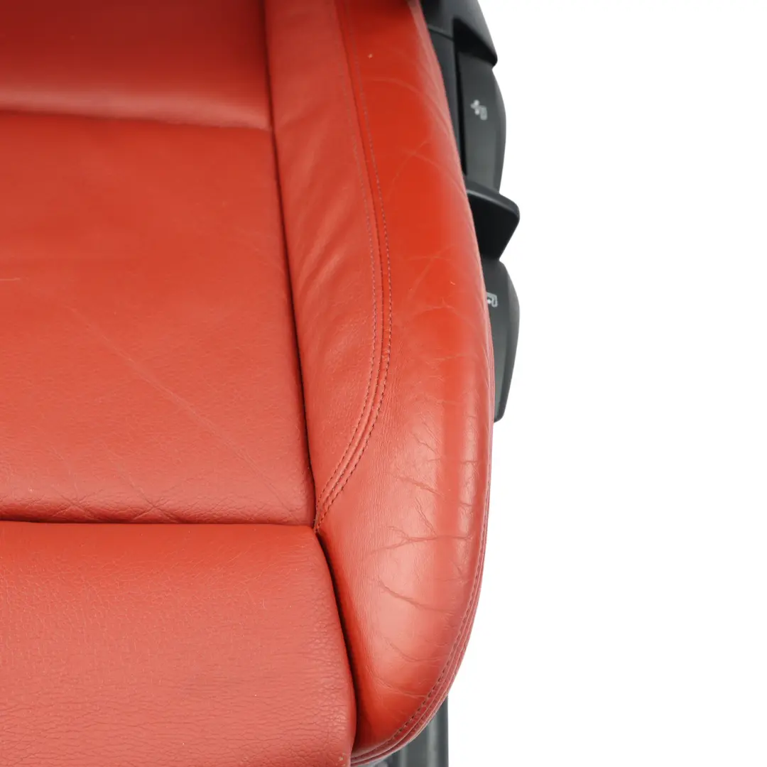 BMW E82 Vordersitz M Sport Beheizt Elektrisch Links Leder Boston Korall Rot - SKU 9164943-3 - Teilenummer 9164943
