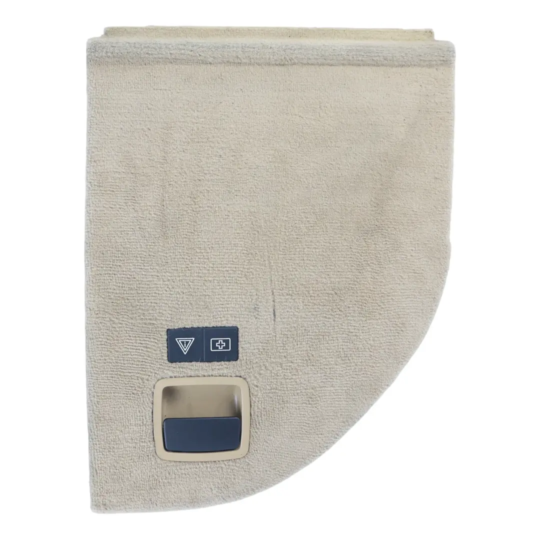 BMW E91 LCI Solapa Alfombra Maletero Crema Beige Trasera Izquierda - SKU 9172859 - Número de pieza 9172859