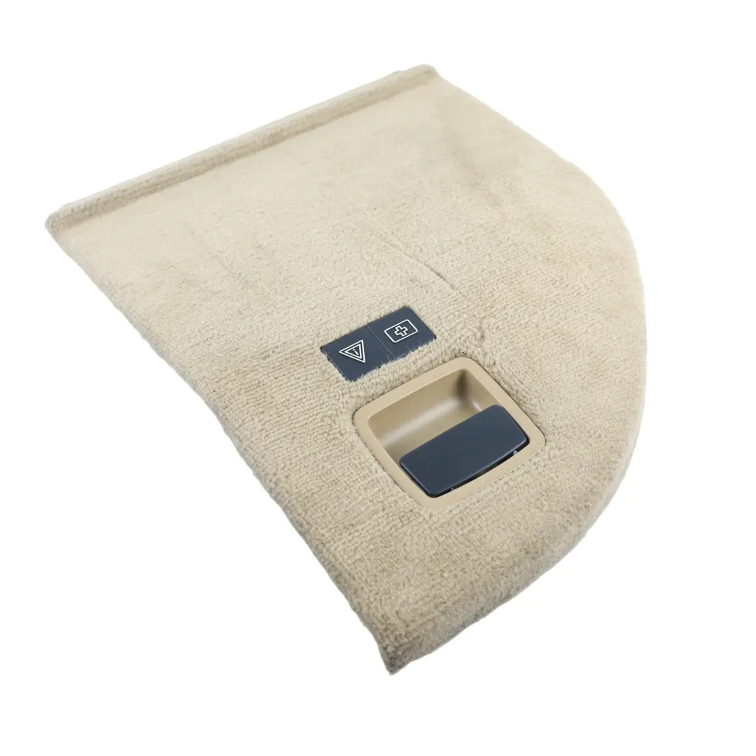 BMW E91 LCI Solapa Alfombra Maletero Crema Beige Trasera Izquierda - SKU 9172859 - Número de pieza 9172859
