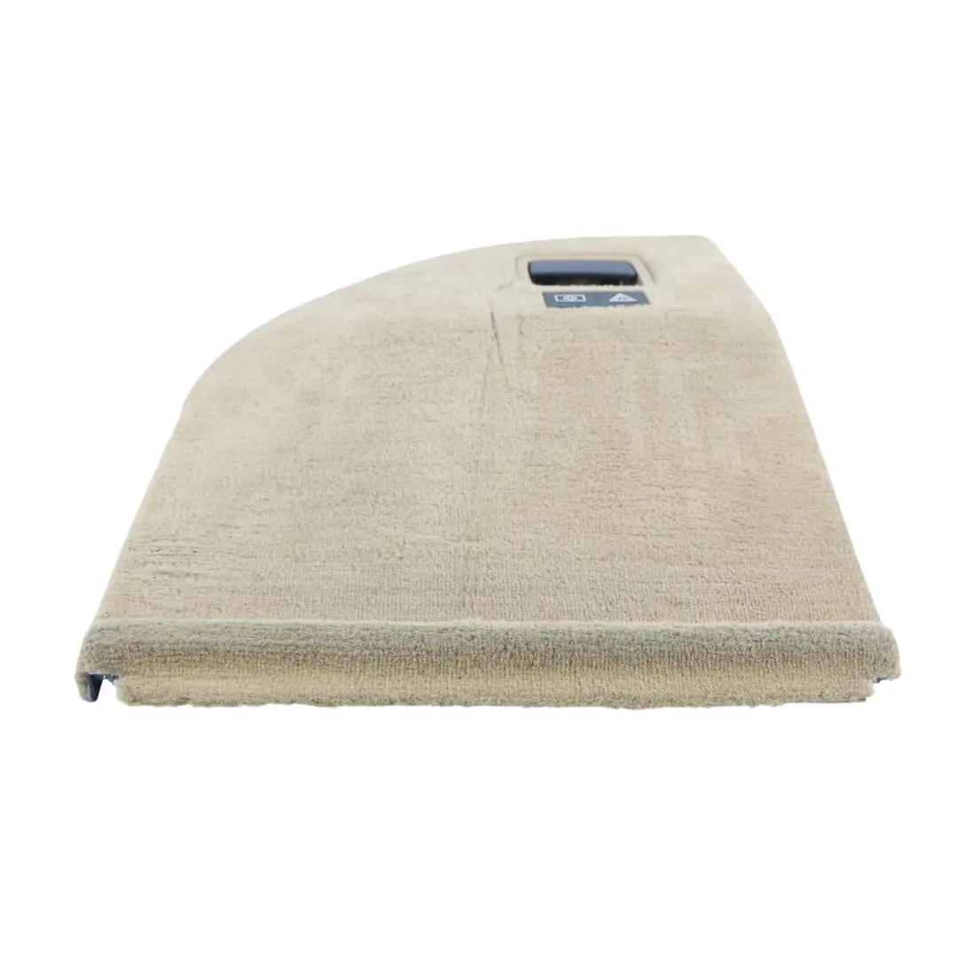 BMW E91 LCI Solapa Alfombra Maletero Crema Beige Trasera Izquierda - SKU 9172859 - Número de pieza 9172859