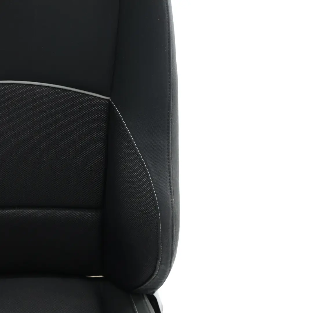 Front Seat Left N/S Interior Cloth Fabric Network Anthracite to BMW E87 LCI with Part number 9179065 BMW E87 LCI Front Seat Left N/S Interior Cloth Fabric Network Anthracite - SKU 9179065-2 - Part number 9179065