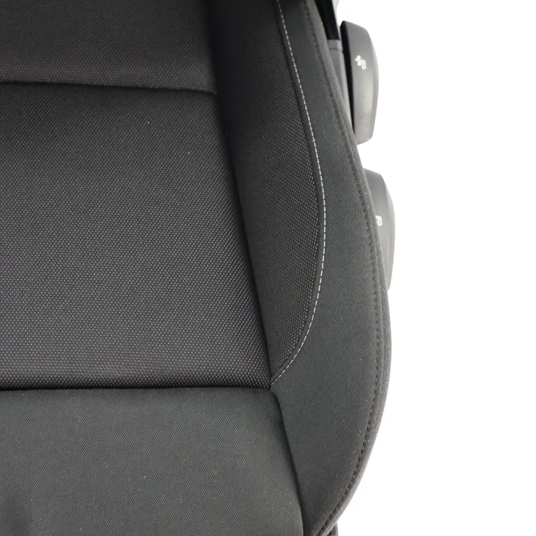 BMW E87 LCI Front Seat Left N/S Interior Cloth Fabric Network Anthracite - SKU 9179065-2 - Part number 9179065