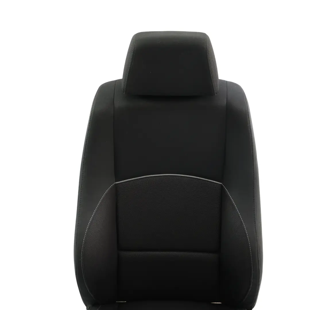 BMW E87 LCI Front Seat Left N/S Interior Cloth Fabric Network Anthracite - SKU 9179065-2 - Part number 9179065