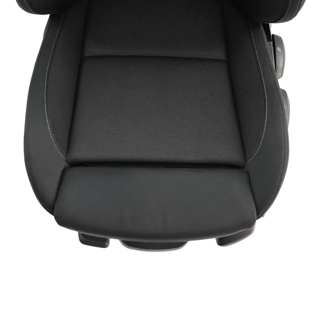 BMW E87 LCI Vordersitz Links Innenraum Stoff Netzwerk Anthrazit - SKU 9179065-2 - Teilenummer 9179065