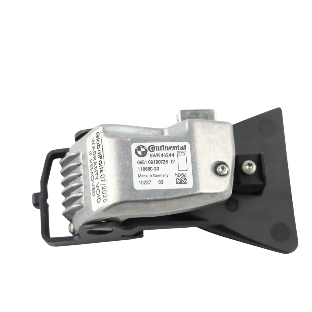 Cámara Parabrisas KaFAS para BMW E70 X5 LCI con número de pieza 9190726 BMW E70 X5 LCI Cámara Parabrisas KaFAS - SKU 9190726 - Número de pieza 9190726
