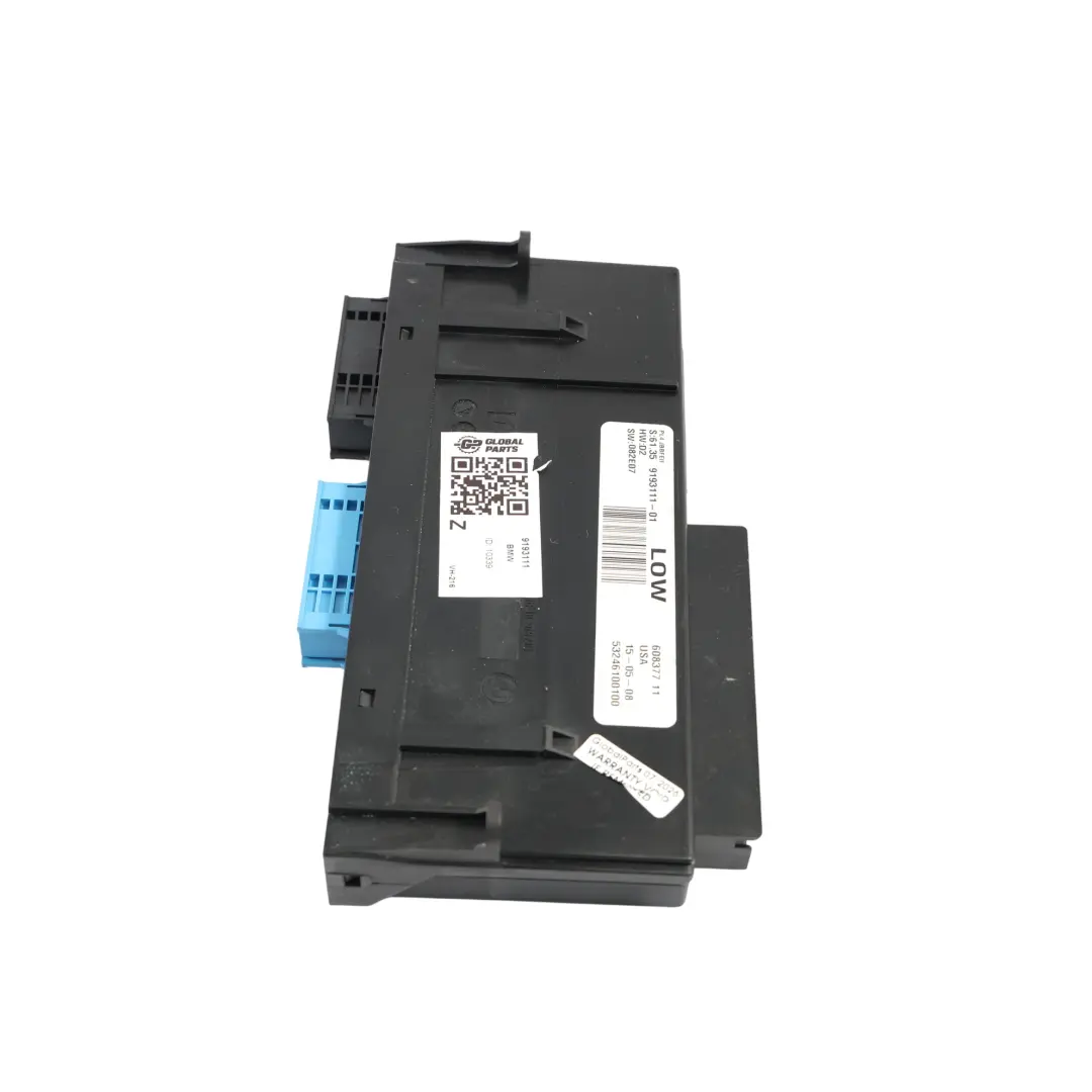 Modulo Unità Controllo Carrozzeria ECU Junction Box per BMW X6 E71 con numero di parte 9193111 BMW X6 E71 Modulo Unità Controllo Carrozzeria ECU Junction Box - SKU 9193111 - Numero di parte 9193111