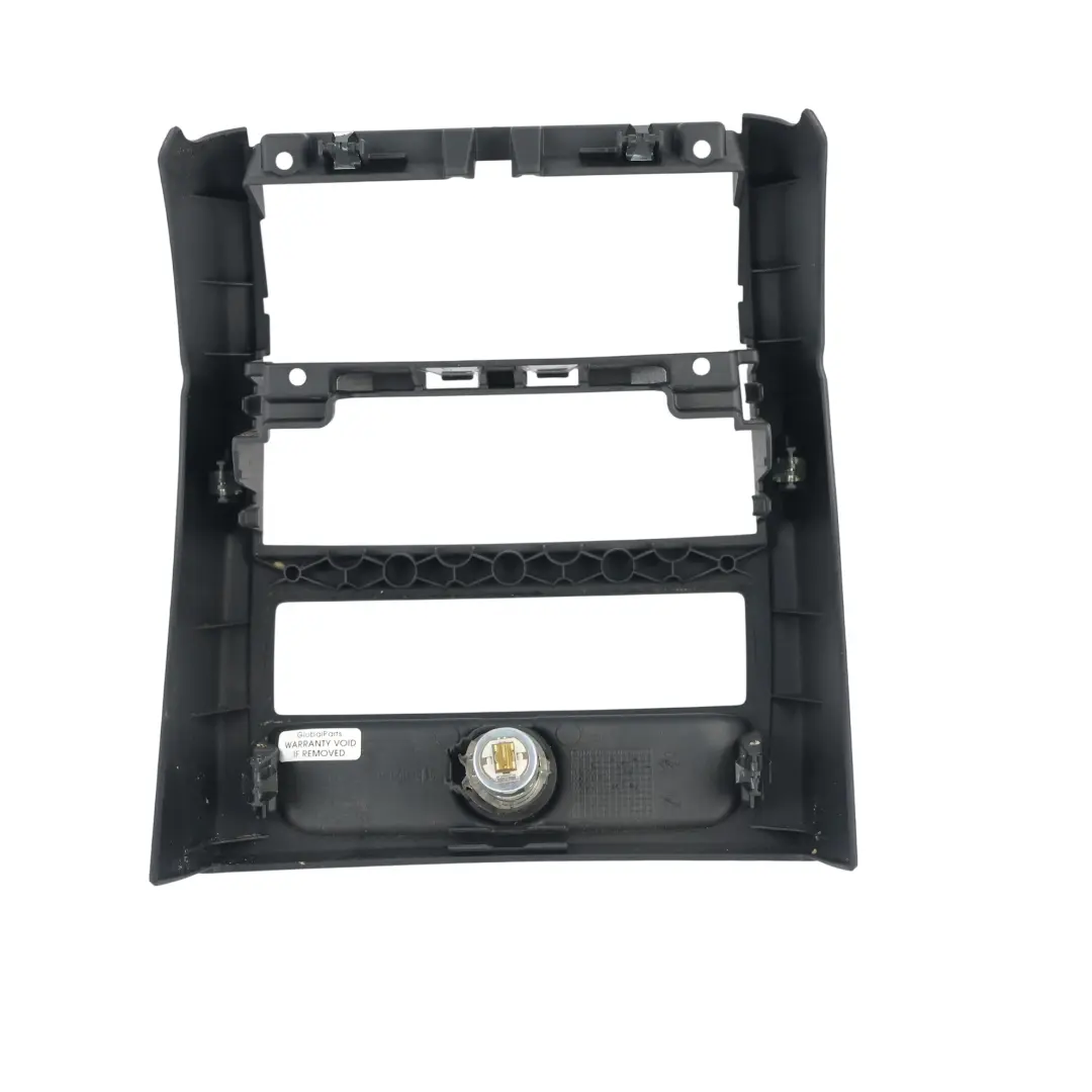 BMW F10 F11 F18 Garniture Cache Console Centrale Arrière Noir - SKU 9206789 - Numéro de pièce 9206789