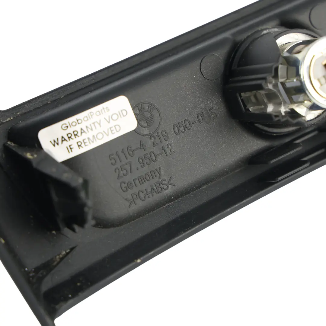 BMW F10 F11 F18 Mittelkonsole Abdeckung Blende Hinten Schwarz - SKU 9206789 - Teilenummer 9206789