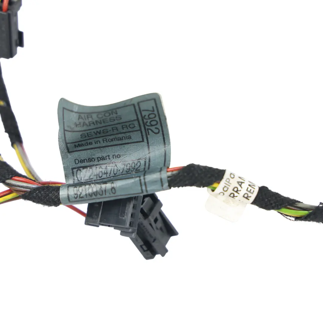 BMW X1 E84 Air Conditioning Heater Loom Harness Cable Wiring N47 - SKU 9210037 - Part number 9210037