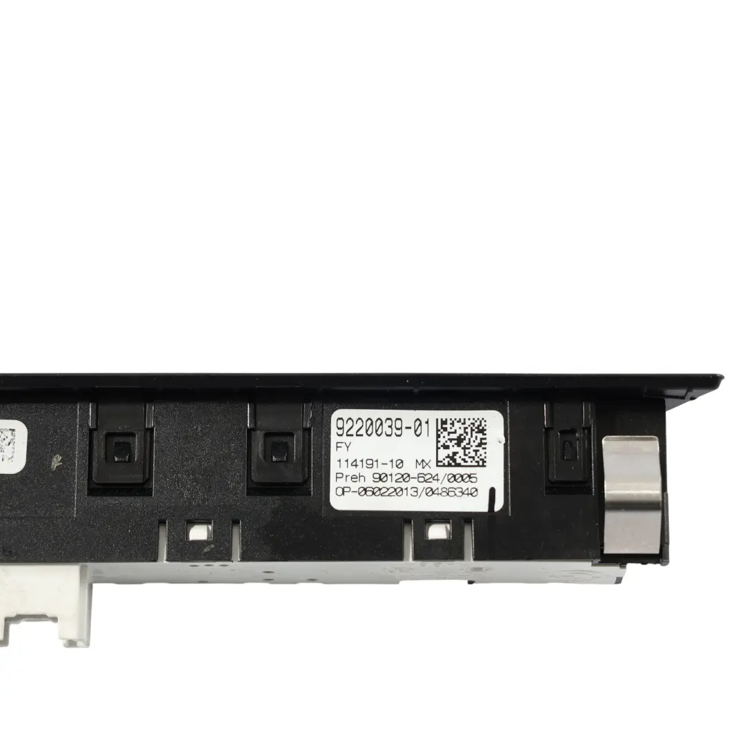 BMW F10 F11 Panneau Contrôle Multifonction Boutons Assistant - SKU 9220039 - Numéro de pièce 9220039