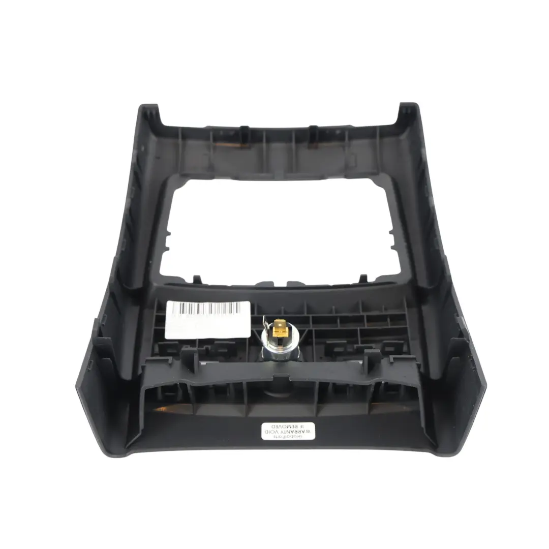 BMW F30 Rear Centre Console Trim Cover Surround Lighter Socket Black - SKU 9222046 - Part number 9222046