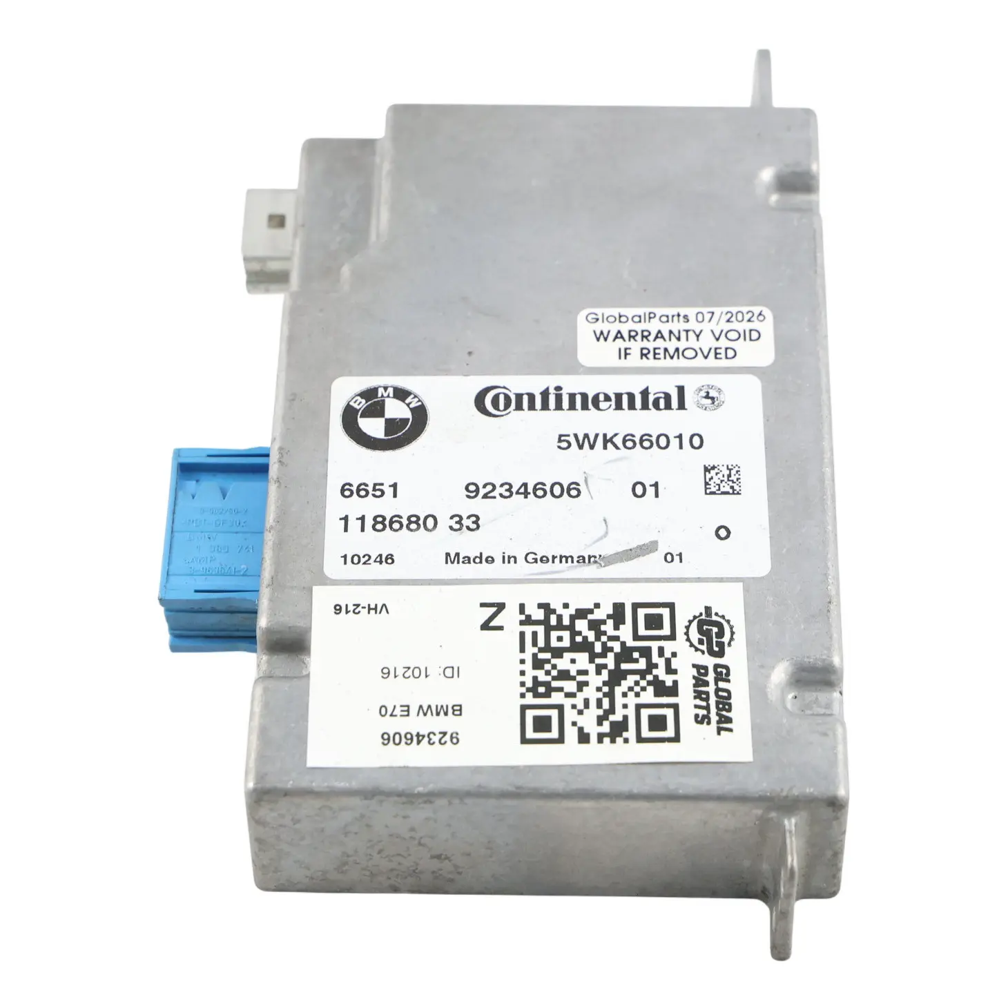 BMW X5 E70 X6 E71 Module Unité Contrôle Système Caméra 9234606