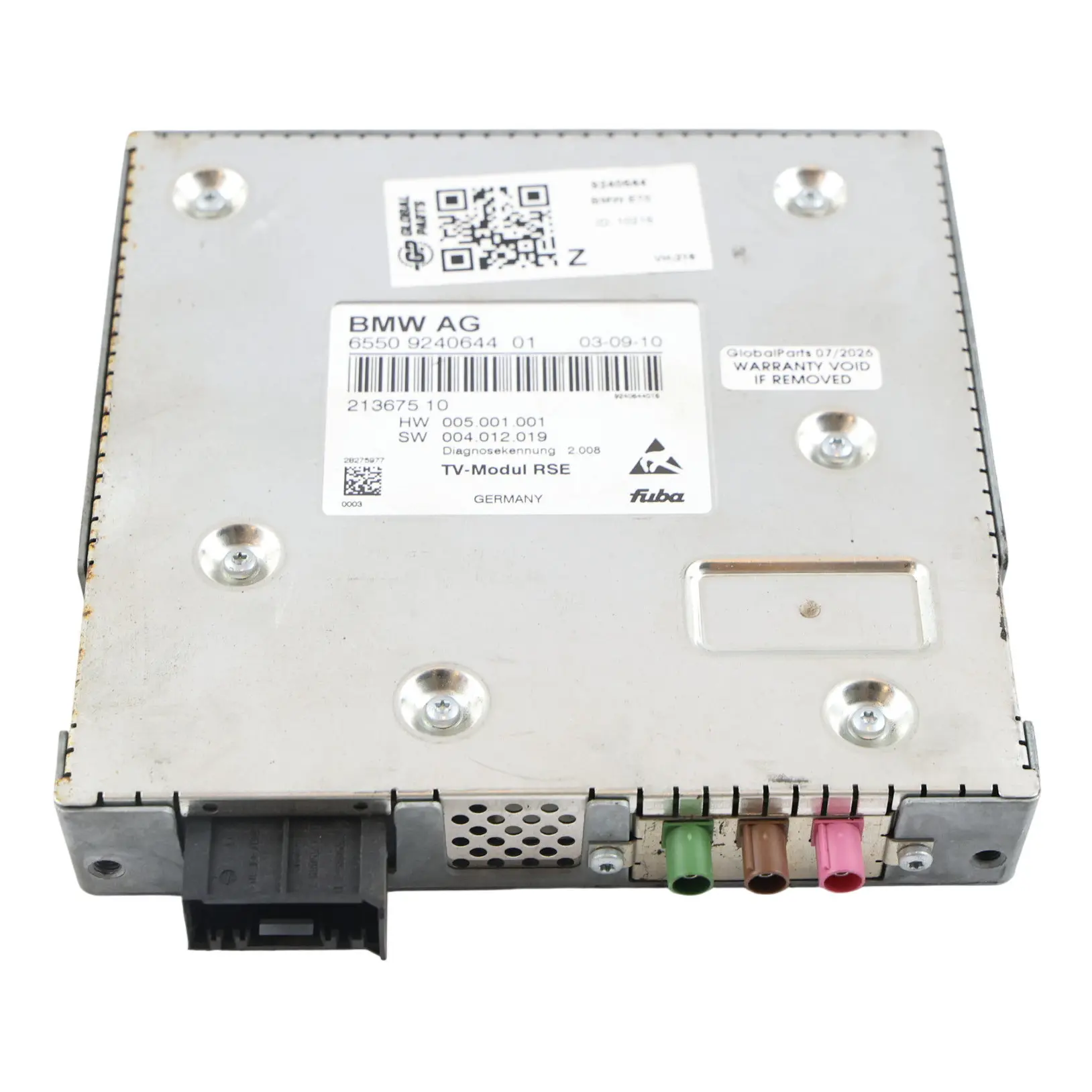 BMW X5 E70 X6 E71 Module Unité Contrôle Multimédia TV 9240644