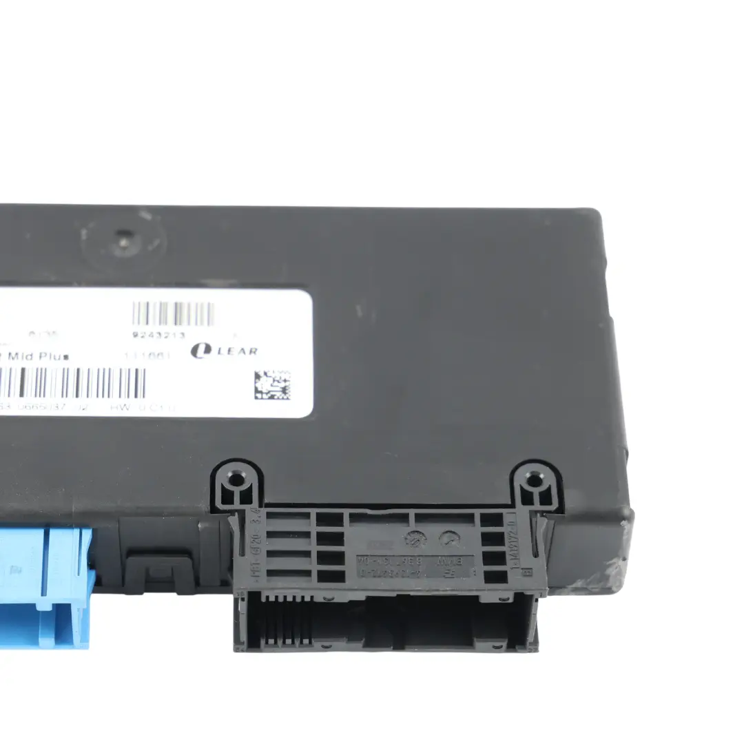 BMW X3 F25 Zentral Gateway Steuergerät Modul ECU - SKU 9243213 - Teilenummer 9243213