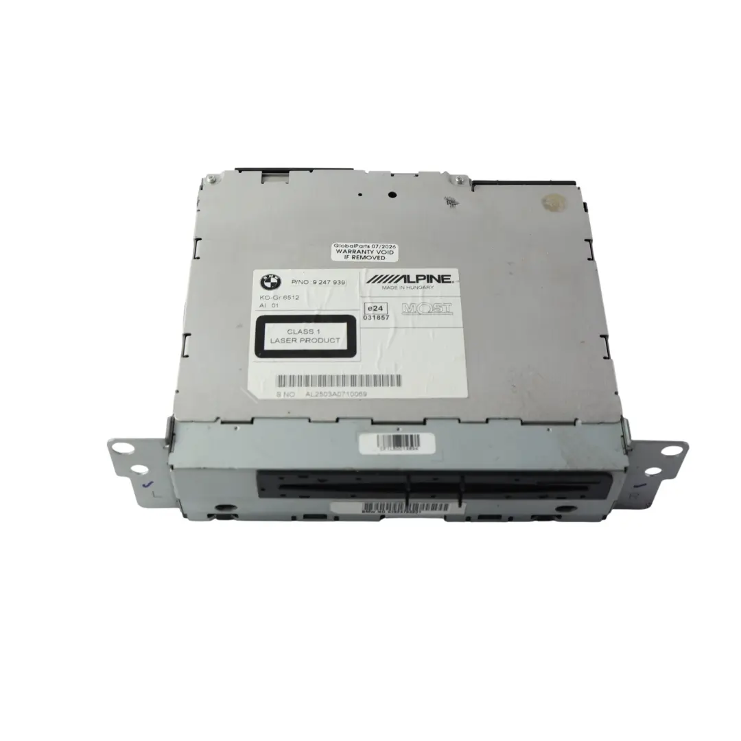 Radio Head Unit CD Player Autoradio Alpine to BMW X3 F25 with Part number 9247939 BMW X3 F25 Radio Head Unit CD Player Autoradio Alpine - SKU 9247939 - Part number 9247939