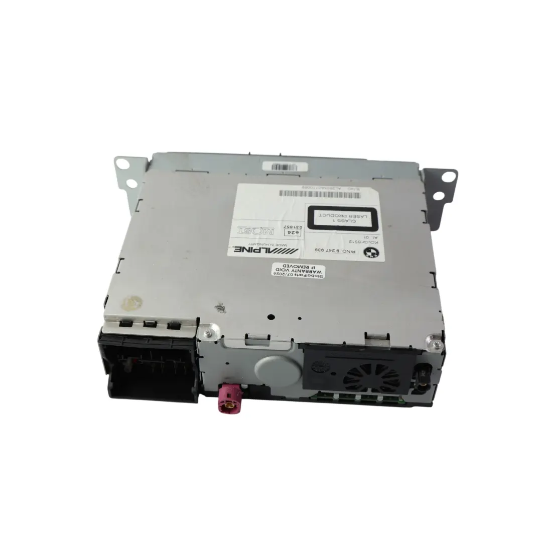 Radio Kopfeinheit CD Spieler Autoradio Alpine für BMW X3 F25 mit Teilenummer 9247939 BMW X3 F25 Radio Kopfeinheit CD Spieler Autoradio Alpine - SKU 9247939 - Teilenummer 9247939