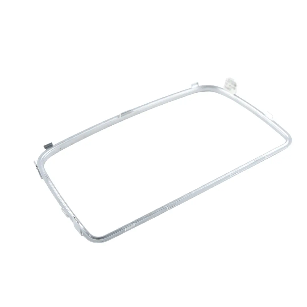 Centre Console Cupholder Chrome Frame Surround Cover to BMW F01 F02 LCI with Part number 9251212 BMW F01 F02 LCI Centre Console Cupholder Chrome Frame Surround Cover - SKU 9251212 - Part number 9251212