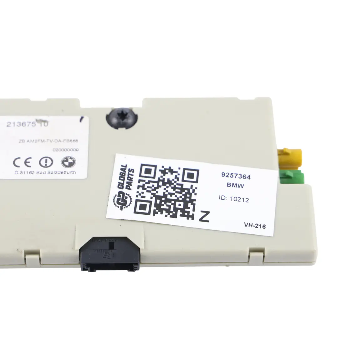 BMW F01 Antenna Amplifier Audio Control Module - SKU 9257364 - Part number 9257364