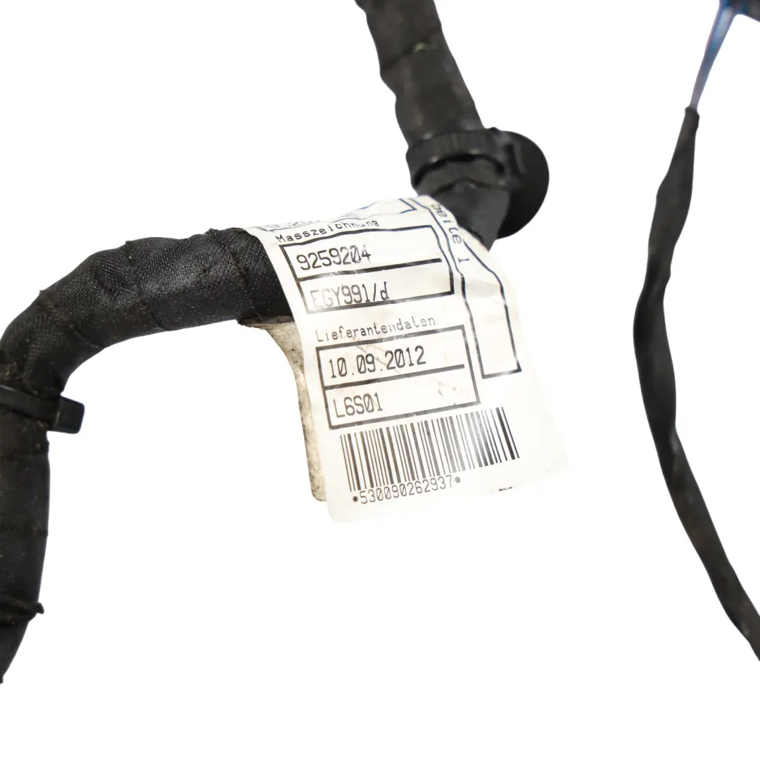 BMW F10 Seat Wire Harness Loom Cable Front Right O/S - SKU 9259205 - Part number 9259205
