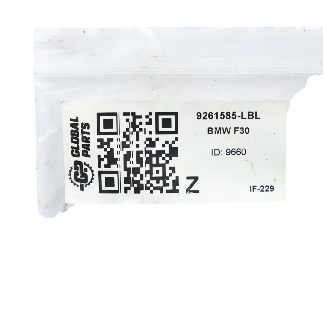 BMW F20 F22 F30 PDC Sensor Stoßfänger SET Flüssig Blau Metallic B40 - SKU 9261585-LBL - Teilenummer 9261585